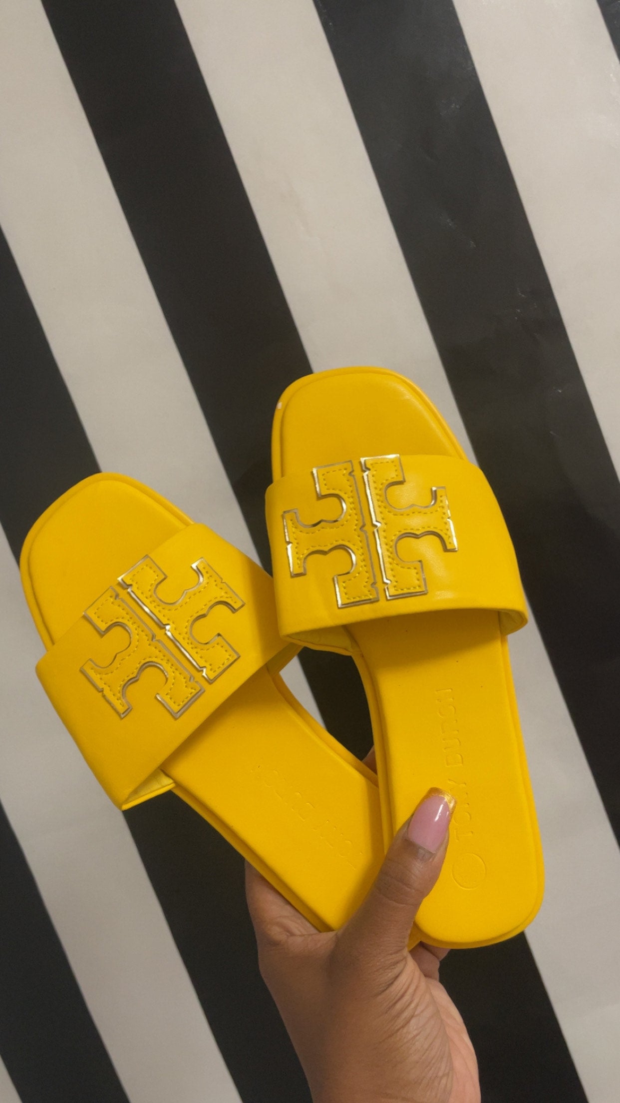 Tory sandles/slides